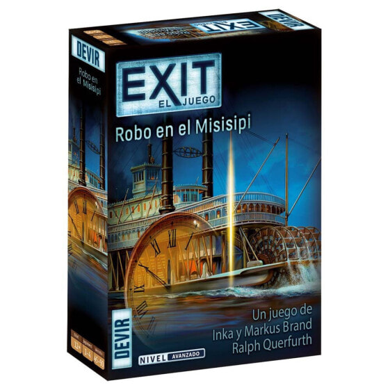 DEVIR Exit: Robo En El Mississippi Board Game