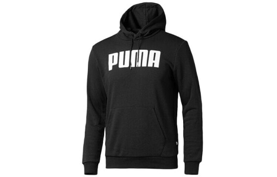 Толстовка мужская PUMA Худи 855201-01 черного цвета