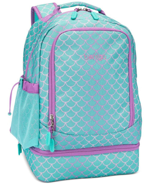 Kids Prints 2-in-1 Backpack & Insulated Lunch Bag