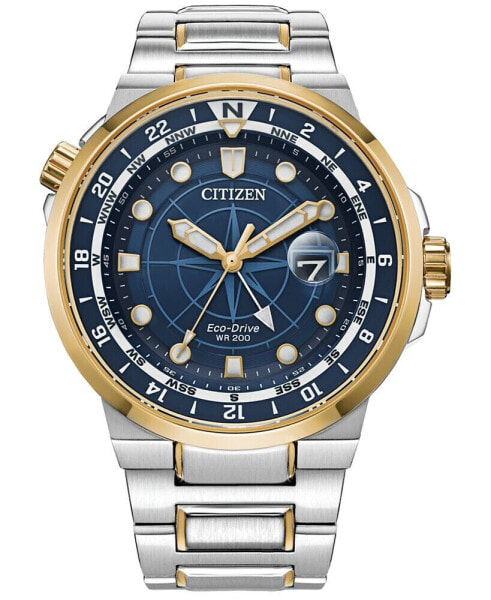 Наручные часы Fossil мужские Chronograph Nate Stainless Steel Bracelet Watch 50mm JR1353.