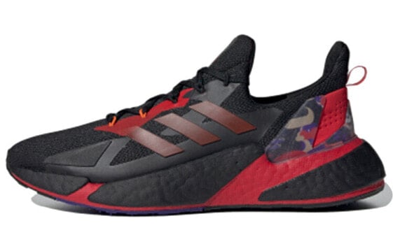 Кроссовки беговые Adidas X9000L4, мужские/женские, черно-красные