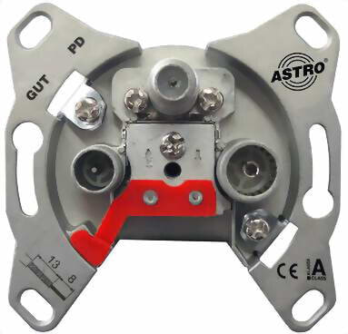 ASTRO GUT 307 PE - 1 Modul(e) - Aluminium - Metall - Class A - 0,5 A - 22,5 mm