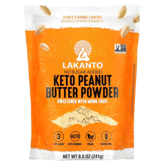 Keto Peanut Butter Powder, 8.5 oz (241 g)