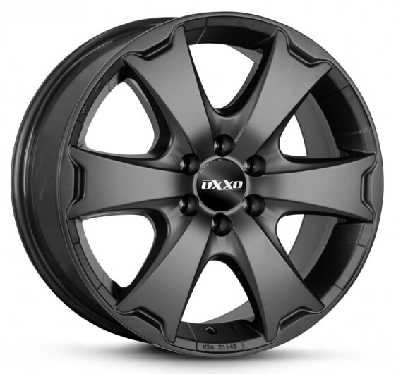 Колесный диск литой Oxxo Aventura matt black 7.5x17 ET38 - LK6/114.3 ML66.1