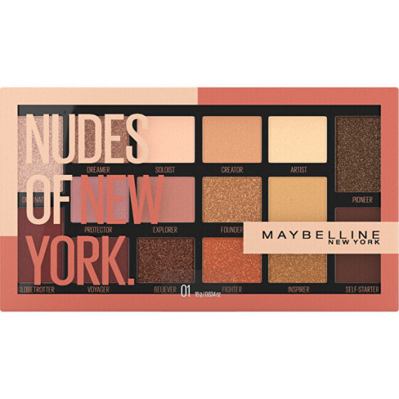Maybelline (public) Nudes of New York тени Коричневый B3281200