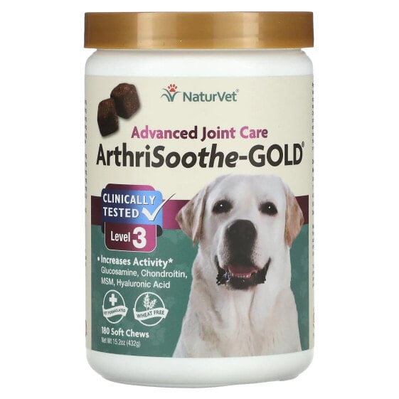 ArthriSoothe-GOLD, Advanced Joint Care, For Dogs & Cats, Level 3, 180 Soft Chews, 15.2 oz (432 g)