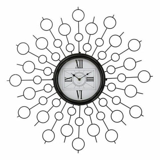 Настенные часы Versa VS-20460112 Металл Деревянный MDF 68 x 6,5 x 68 см Черный