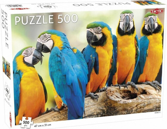 Tactic Puzzle 500 Animal: Parrots