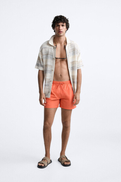 BASIC REGULAR SWIMMING TRUNKS