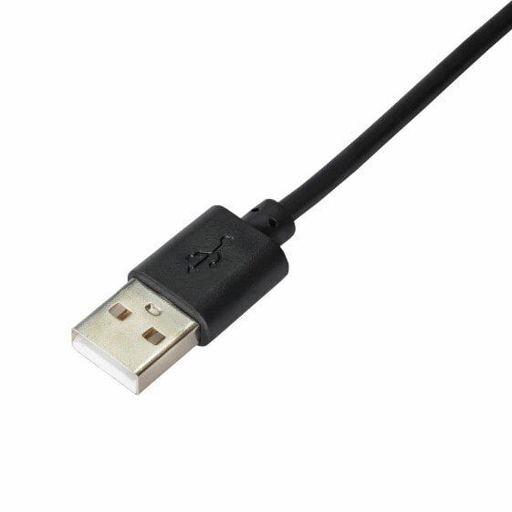 Akyga AK-USB-11 - 1.8 m - USB A - 2 x USB A - USB 2.0 - Black