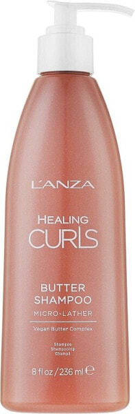 Ölshampoo für lockiges Haar - L'anza Curls Butter Shampoo 236 ml