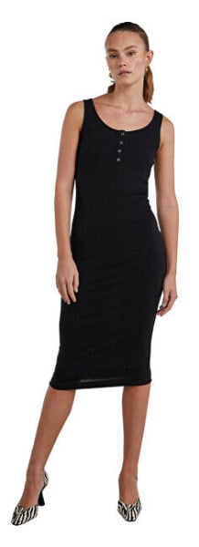 Платье повседневное pieces PCKITTE Slim Fit 17112261 Black