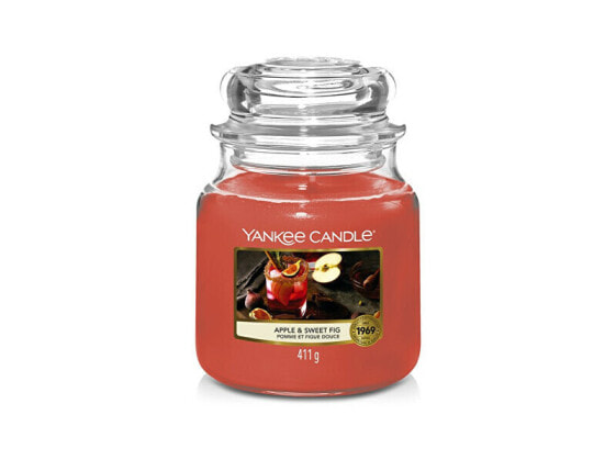 Aromatic candle Classic medium Apple & Sweet Fig 411 g
