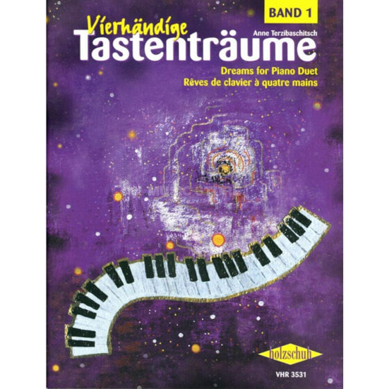 Holzschuh Verlag Vierhändige Tastenträume 1 Terzibaschitsch, Klavier (4ms)