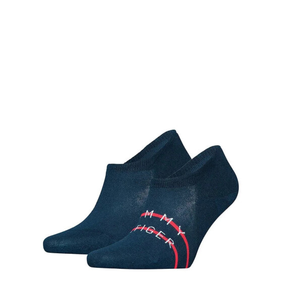 TOMMY HILFIGER 701222189 no show socks 2 pairs