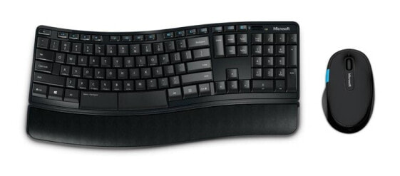 Microsoft Sculpt Comfort Desktop - Keyboard - 1,000 dpi Optical - 6 keys QWERTZ - Black