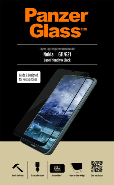 PanzerGlass ™ Nokia G11 | G21 | Screen Protector Glass - Nokia - Nokia - G11 Nokia - G21 - Shock resistant - Scratch resistant - Transparent - 1 pc(s)