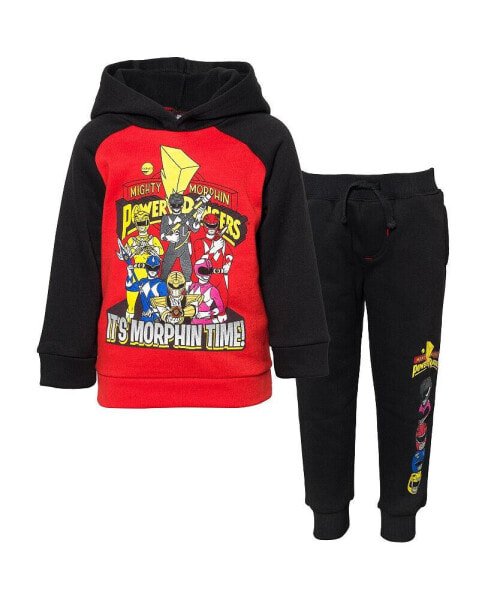 Fleece Pullover Hoodie & Pants Toddler| Child Boys