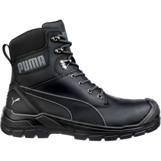 Puma Safety Conquest Zip 7 Inch Electrical Composite Toe Work Mens Black Work S