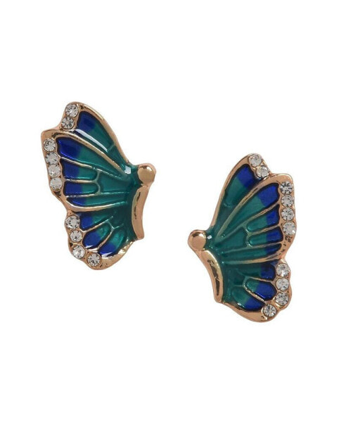 Women's Butterfly Stud Earrings