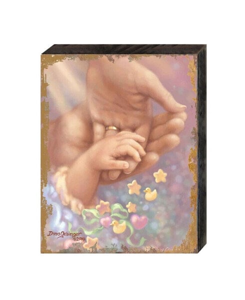 Little Miracle by Dona Gelsinger Wooden Block