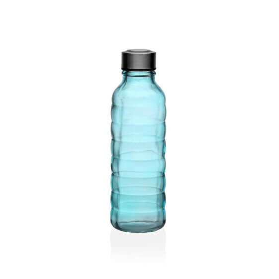 бутылка Versa 500 ml Синий Cтекло Алюминий 7 x 22,7 x 7 cm