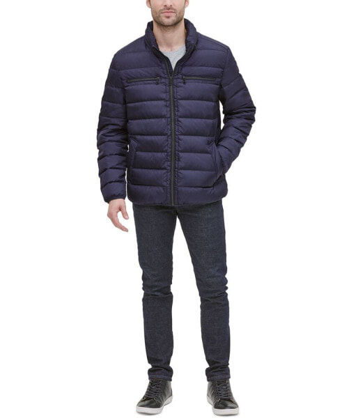 Men's Quilted Zip-Front Jacket