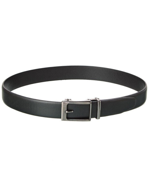 Savile Row Click To Fit Leather Track Belt Men's