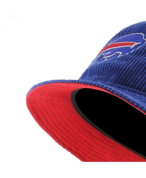 Men's Royal Buffalo Bills Thick Cord Bucket Hat