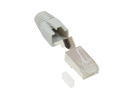 Good Connections GC-N0090 - RJ45 - Grey - Male - Straight - Cat6a - Gold