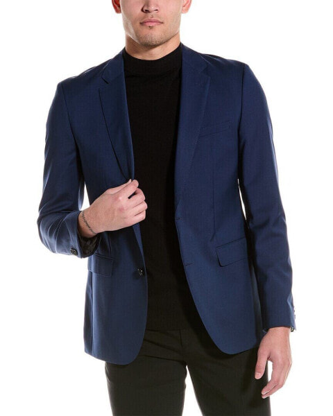 Пиджак Hugo Boss Wool Blazer Blue 40L