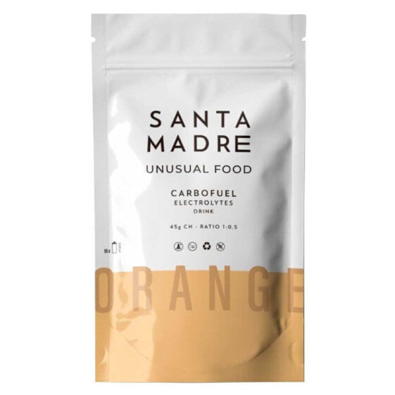 Энергетический напиток для употребления во время физической нагрузки SANTA MADRE CARBOFUEL 45CHO 52г Апельсиновый Порошок Energetic