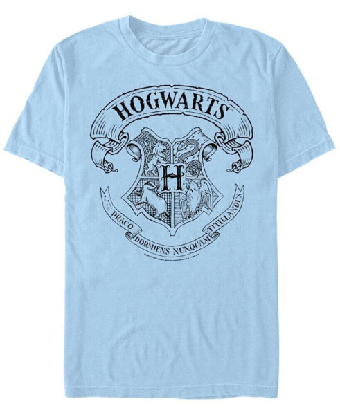 Men's Hogwarts Crest Short Sleeve Crew T-shirt