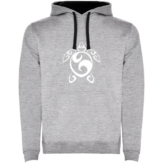 KRUSKIS Sea Turtle Tribal Two-Colour hoodie