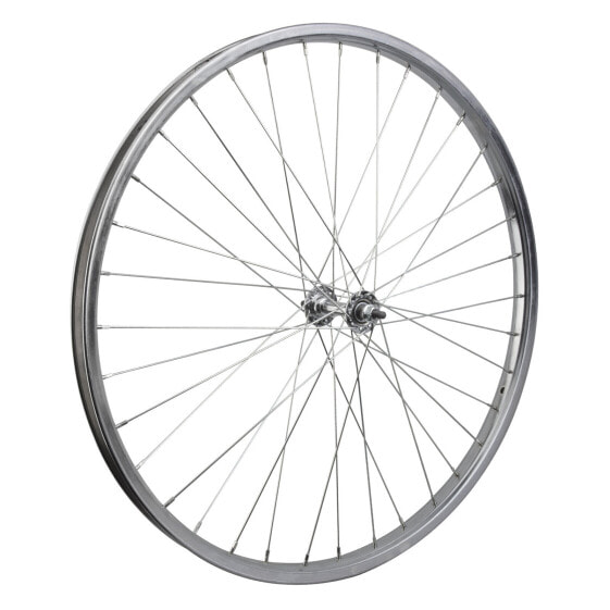 Wheel Master Bicycle 26" (1.75") Cruiser Front Wheel 5/16" Bolt On Silver