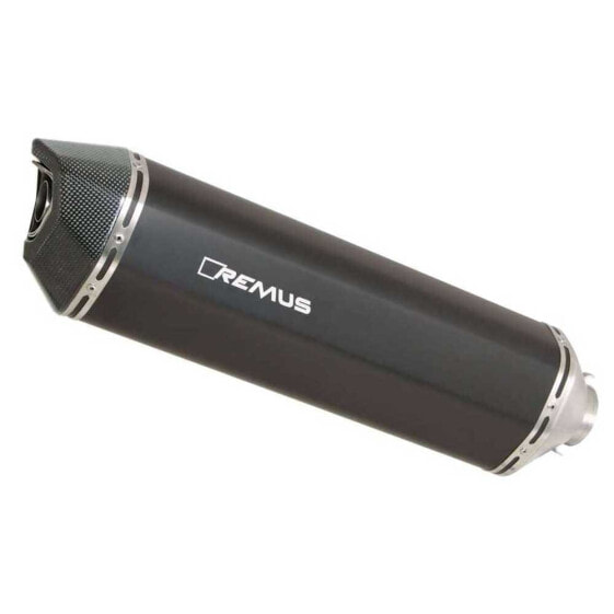 REMUS Black Hawk Stainless Steel F 800 R 17/F 800 GT 66 kW 4R80 17 Euro 4 Homologated Slip On Muffler