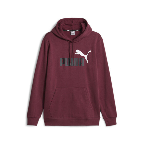 Puma Essentials Logo Pullover Hoodie Mens Red Casual Outerwear 84684924