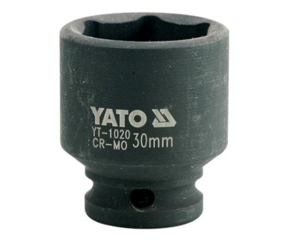 Ударная торцевая головка YATO 1/2" 30мм короткая 1020