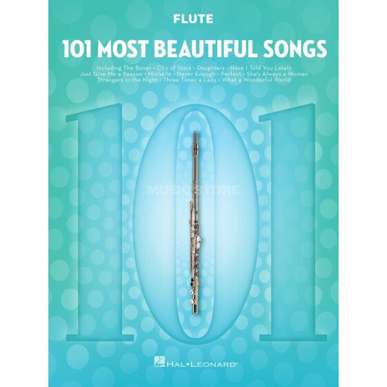 Hal Leonard 101 Most Beautiful Songs For Flute