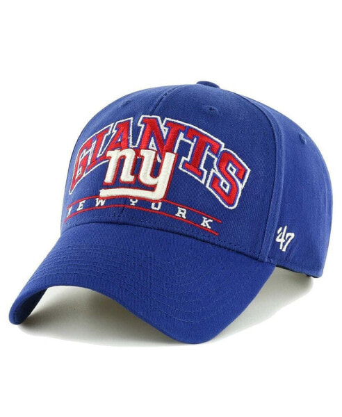 Men's Royal New York Giants Fletcher MVP Adjustable Hat