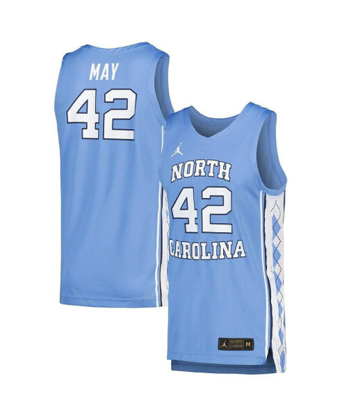 Men's #42 Carolina Blue North Carolina Tar Heels Replica Basketball Player Jersey