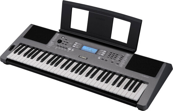 Yamaha PSR-I300 Digital Keyboard, Metallic Dark Grey - Digital Keyboard with 61 Velocity Keys - With 644 Instrument Sounds and 30 Indian Accompaniment Styles