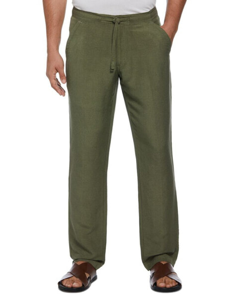 Men's Linen Blend Drawstring Pant