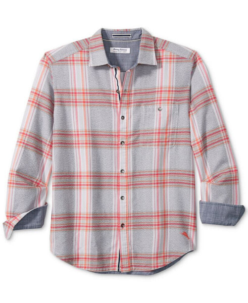 Men's Canyon Beach Unwind Plaid Flannel Shirt