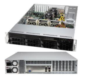 Supermicro CSE-LA25TQC-R609LP - Rack - Server - Black - ATX - EATX - 2U - HDD - Network - Power - Power fail - System