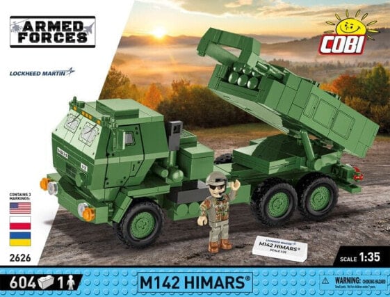 Модель сборной модели и аксессуары Cobi HIMARS M142