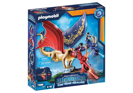 PLAYMOBIL Playm. Dragons The Nine Realms-Wu & Wei| 71080