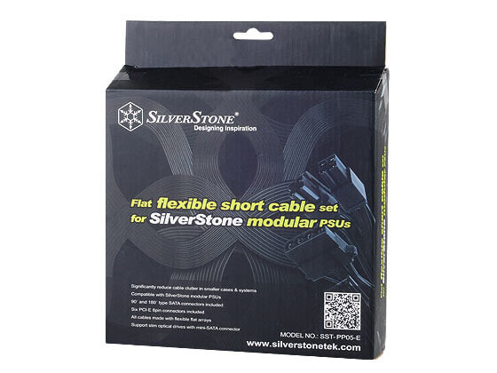 SilverStone PP05-E - Male - Male - Black