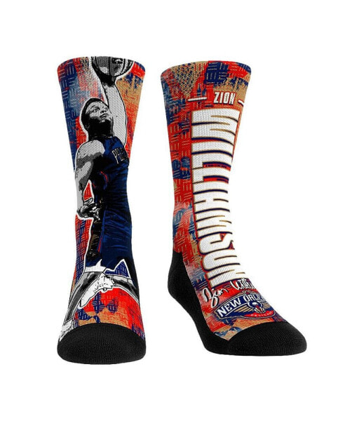 Men's and Women's Socks Zion Williamson New Orleans Pelicans Big Player Crew Socks