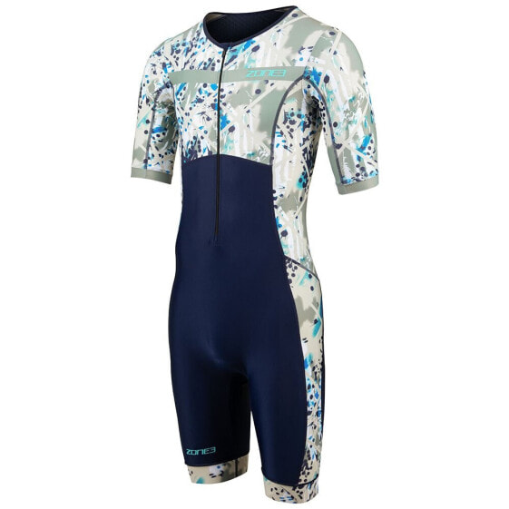 ZONE3 Activate+ Sand Storm Short Sleeve Trisuit